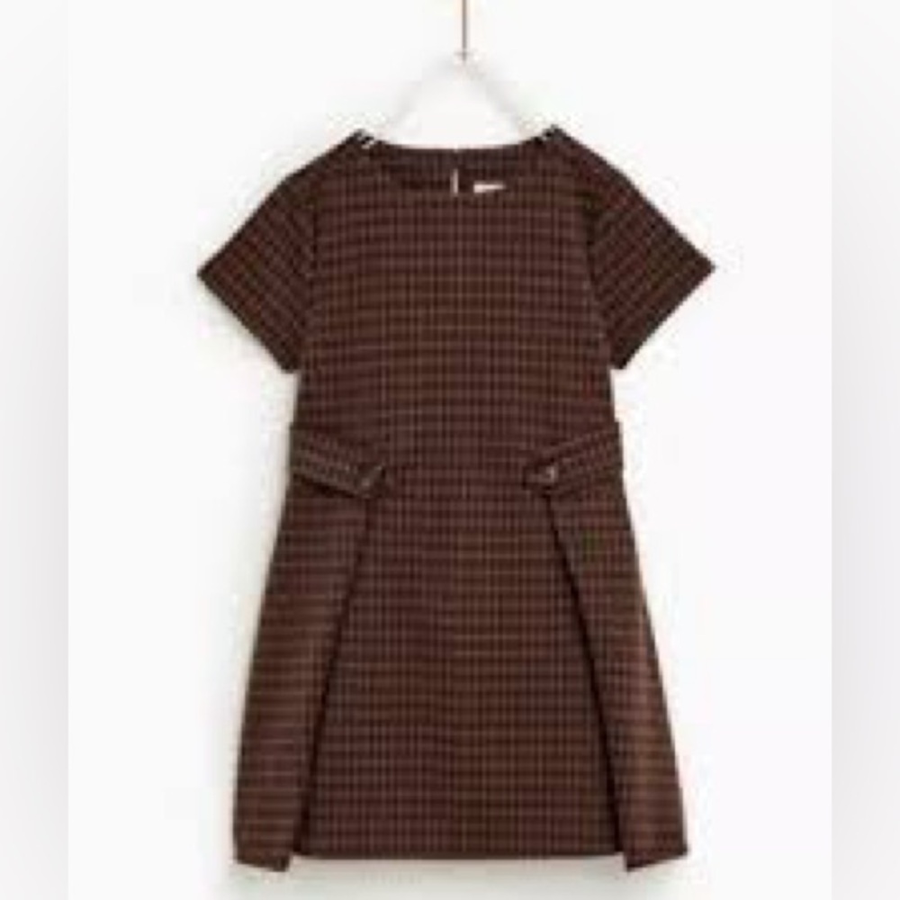 ZARA KIDS JACQUARD DRESS